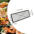 thumbnail image 3 of Durable 44 Inch X-Marks Rectangle Cooking Grate Fire Pit Grill Grate, 3 of 12