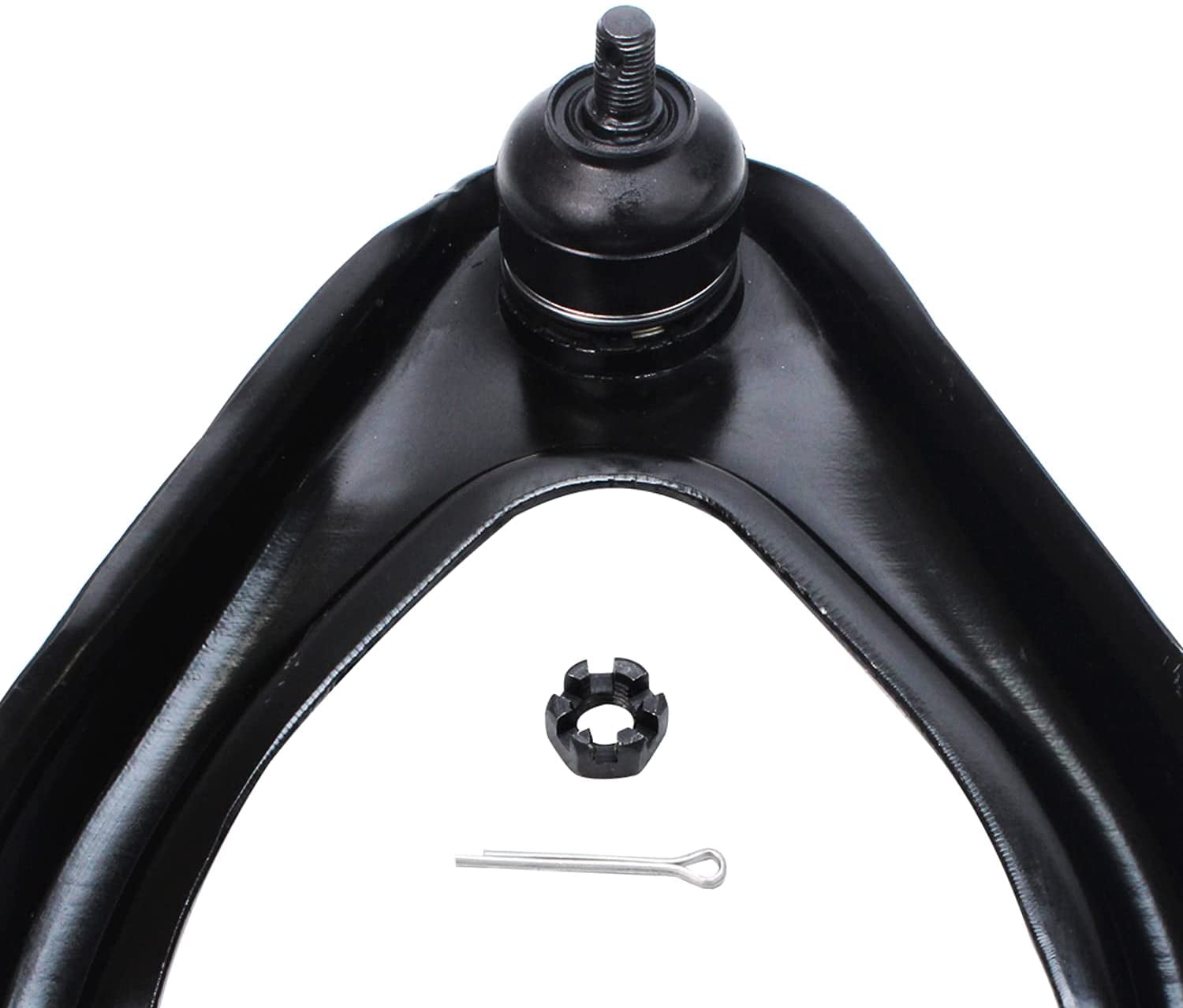 Detroit Axle - Front Upper Right Control Arm w/Ball Joint for 1997-2001 Honda CR-V 1998 1999 2000 Complete Control Arm Pre-Assembled with Bushings, Mounts & Ball Joints CRV Replacement