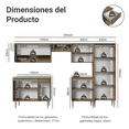 thumbnail image 3 of Cocina Integral 293cm Con Fregadero Emilly Madesa 09, 3 of 10