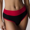 thumbnail image 1 of Culotte String Taille Haute Confortable pour Usage Quotidien Respirante Sans Couture Extensible Douce pour Femmes, 1 of 3