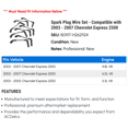 thumbnail image 2 of Spark Plug Wire Set - Compatible with 2003 - 2007 Chevy Express 2500 2004 2005 2006, 2 of 2