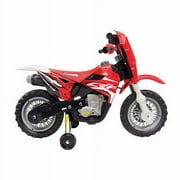 BEST RIDE ON CARS Honda CRF250R Dirt Bike 6V Red