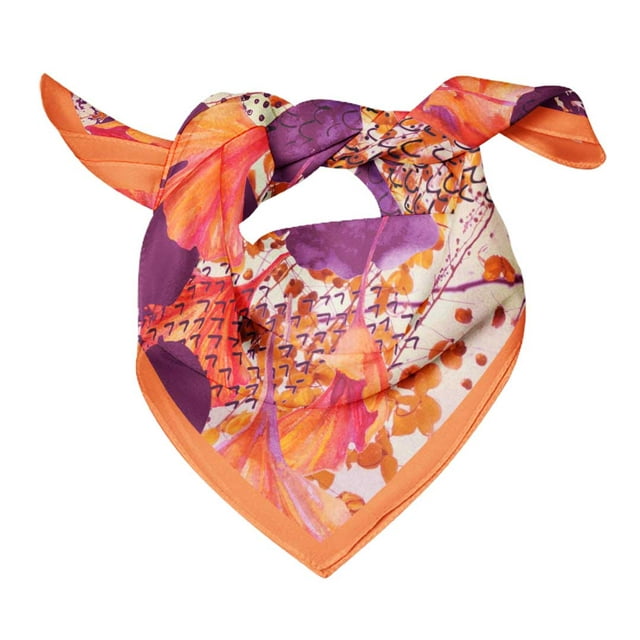 Bimba Womens Square Head Bandanas Summer Neck Wrap Scarf-40 x 80 Inches