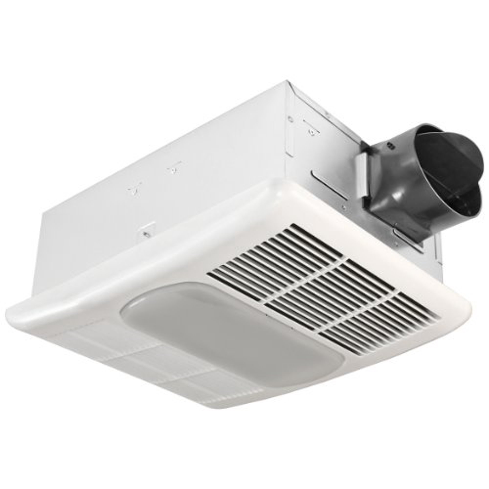 Delta BreezRadiance RAD80L 80 CFM Exhaust Bath Fan with Light and Heater -  Walmart.com