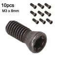 thumbnail image 6 of Dreamhall Cnc Lathe Tool Fasteners Carbide Blades Fasteners Cnc Torx Screws Cnc Equipment High Strength Steel Home Equipment,3 x 8mm, 6 of 10