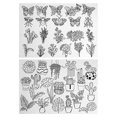 thumbnail image 2 of Rongfmy 1Pair Water Soluble Hand Sewing Stabilizers for Embroidery Wash Away Designs C, 2 of 9