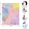 thumbnail image 4 of Dreamy Pastel Sky Blanket,Comfortable Soft Flannel Throw Blanket,All Season,Warm Lightweight Blankets for Sofa Bed Couch Living Room Chair,30"x40", 4 of 4