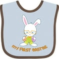 thumbnail image 3 of Inktastic My First Easter Boys Baby Bib, 3 of 4