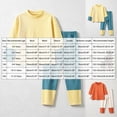 thumbnail image 4 of KPOPLK Kids Boys Pajamas Set Soft Crewneck Comfort Kids Pajamas Nightgown Boy Pjs 3-12 Years Kids Clothes,Size 6-7 Years, 4 of 9