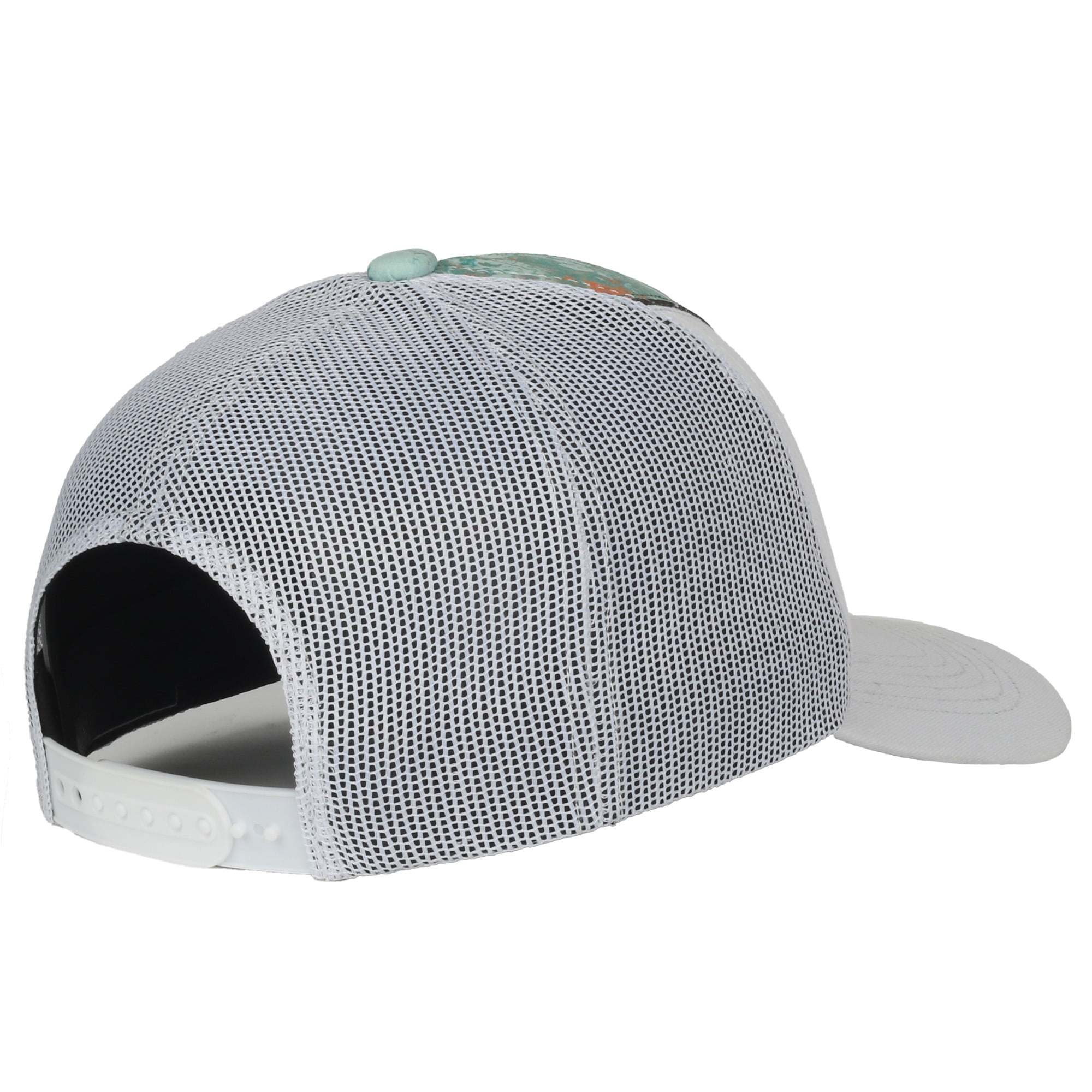 Realtree Men's Structured 5-Panel Cap, Miami Camo Fishing Hat
