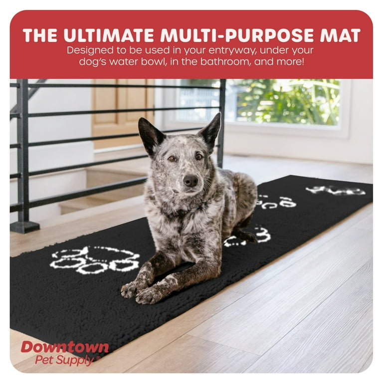 Dog Door Mat for Muddy Paws, Absorb Moisture and Dirt, Absorbent