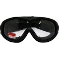 thumbnail image 3 of Heron Kit Clear, Smoke and Yellow Lens Matte Black Frame Motorcycle Goggles, 3 of 5