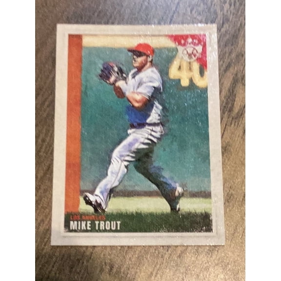 Panini Trading Card Diamond Kings 2022 Mike Trout Los Angeles Angels MLB