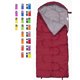 thumbnail image 1 of Sacos de dormir para adolescentes y adultos Saco de dormir perfecto para caminatas, mochileros y campamentos Uso en interiores y exteriores, rojo Vhermosa ZFFLD484, 1 of 4
