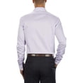 thumbnail image 2 of Calvin Klein LILAC Men's Slim-Fit Non-Iron Herringbone L/S Shirt, US 14.5 32/33, 2 of 4