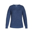 thumbnail image 3 of Time and Tru Woman's Waffle Stitch Sweater with Long Sleeves, Midweight, Sizes XS-XXXL, 3 of 5