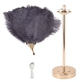 thumbnail image 2 of Touch Switch Feather Desk Lamp,Feather Table Lamp 3 Bedroom Nightstand Light Feather Table Lamp Tailored for Perfection, 2 of 8