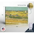 thumbnail image 2 of Harvest by Van Gogh, Vincent Van Gogh Wall Decor, Van Gogh Canvas Wall Art, Ready To Hang for Living Room Home Wall Decor 11x14, 2 of 7