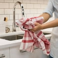 thumbnail image 2 of Now Designs Jumbo Dish Towels (Set of 3) - Red, 2 of 5