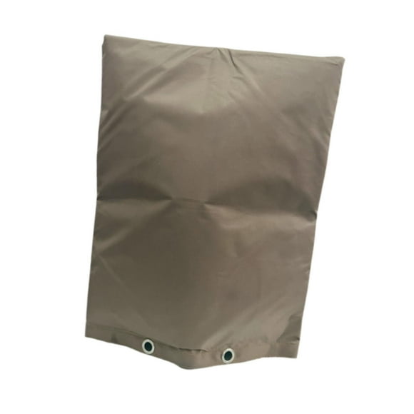 Cubierta para prevención de reflujo, bolsa aislada, cubierta aislante para tuberías de invierno, cubierta para tuberías al aire libre Café