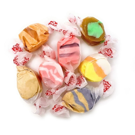SweetGourmet Harvest Salt Water Taffy Mix, Fall Flavors Collection, Assorted, Candy Corn, Pumpkin Pie, Caramel Apple, Maple, 2-Pound Bag