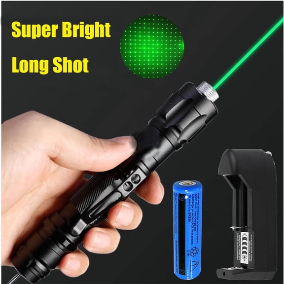 (Weiyi-EC)-- Green Laser Pointer USB Rechargeable Pen LED Flashlight Torch Visible Beam Lazer **--（h;[,jg ）