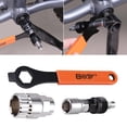 thumbnail image 4 of Extractor de de bicicleta / Extractor de de bicicleta y removedor de pedalier de bicicleta con llave Herramienta Baoblaze  Extractor de manivela de bicicleta, 4 of 7