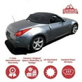 thumbnail image 7 of Sierra Auto Tops Replacement Convertible Soft Top with Heated Glass Window, fits Nissan 350Z models 2004-2009, Premium Grade Stayfast Cloth, Navy Blue, 7 of 7