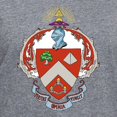 thumbnail image 3 of CafePress - Triangle Coat Of Arms T Shirt - Women's V-Neck Dark T-Shirt, 3 of 4