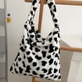 thumbnail image 4 of Qarigey Bolso de mensajero conveniente negro con durable para el bolso de hombro elegante de las señoras bolso de la vaca peso ligero Bolsas de mensajero y de hombro, 4 of 6