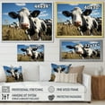 thumbnail image 4 of Designart "Majestic Cattle II" Animals Floater Framed Canvas Print, 4 of 7