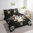 thumbnail image 3 of Castle Fairy Bull Skull Twin Bedding Sets,Animal Print Aztec Bedding Comforter Set, 3 of 8