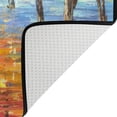 thumbnail image 4 of SKYSONIC Area Rug Pad Oil Painting Street View Nursery Rugs Floor Mat for Kids Playing Room Living Room Bedroom, 80 x 58 inch, 4 of 6