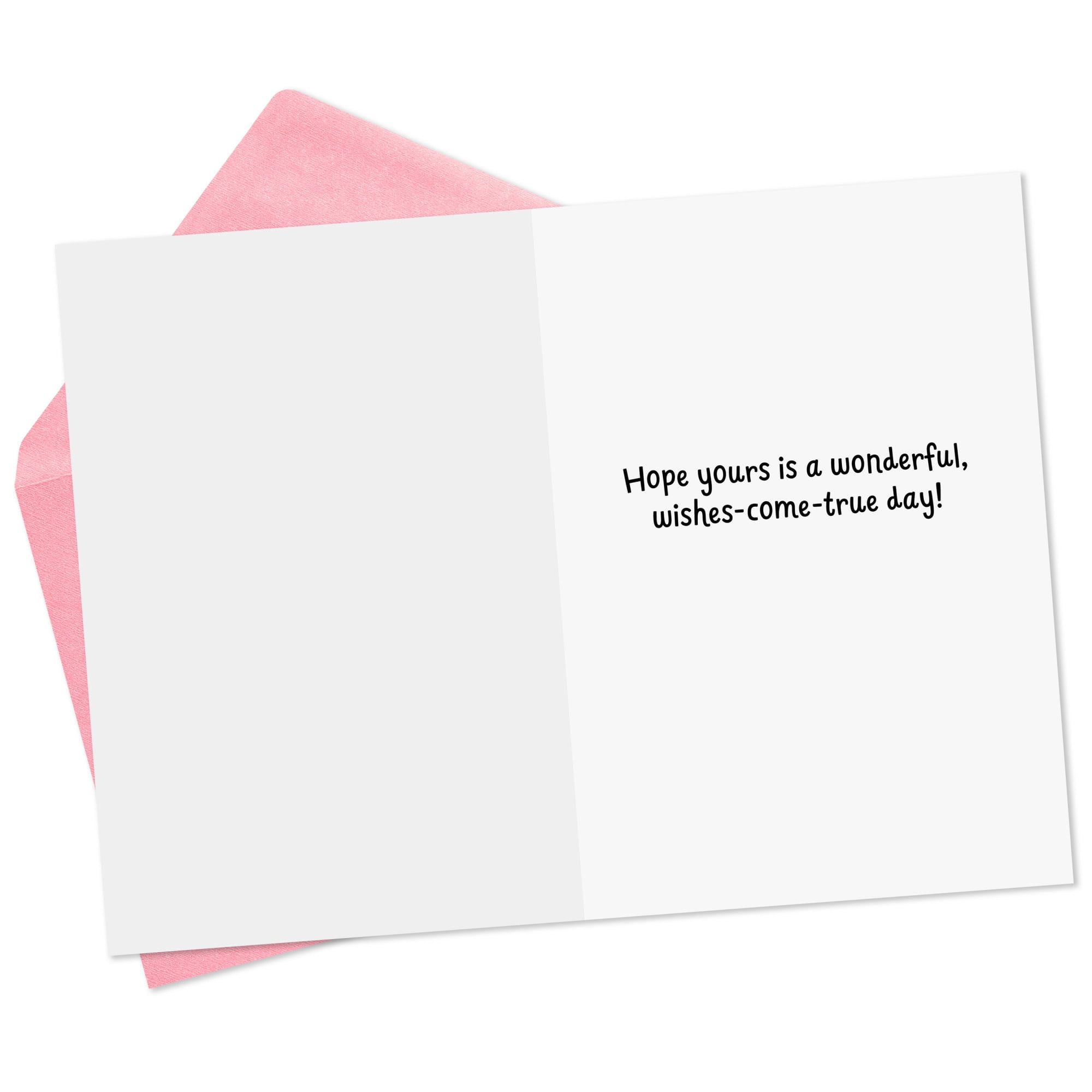 Hallmark Disney Minnie Mouse Birthday Card (Wishes Come True)