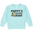 thumbnail image 2 of Inktastic Poppy's Fishing Buddy Toddler Sweatshirt, 2 of 4