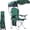 Green, variant on 2 Pack Portable Camping Chair with Canopy - Folding Chair with Canopy, Durable 600D Oxford Canopy Chair for Camping, Beach, Picnics, Fishing & Sports