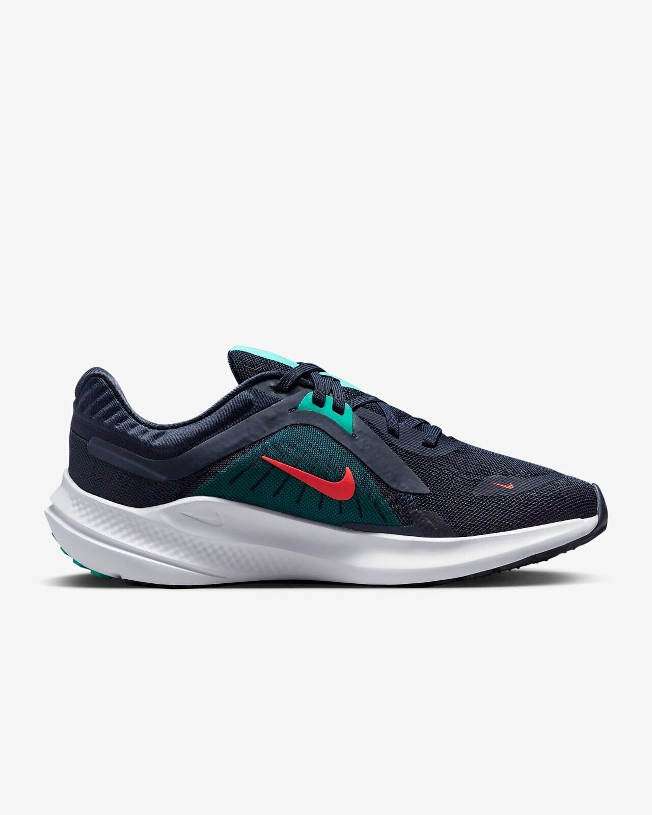 Nike Quest 5 DD9291-401 Women's Black/Iron Gray Low Top Running Shoes CLK981 (8)