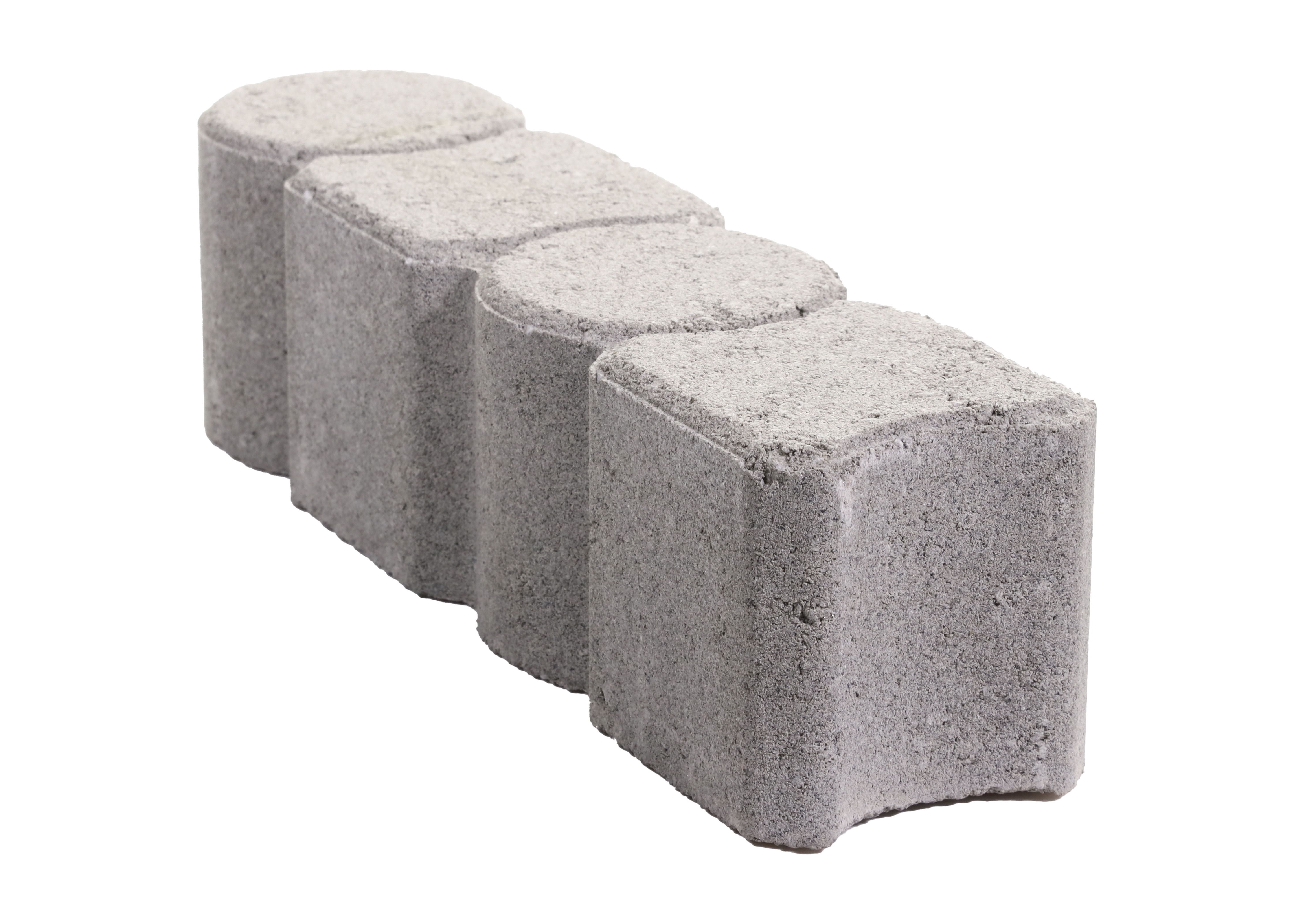 Pavestone 12" Grand Prize Pewter (Grey) Concrete Edger