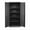 Black, variant on Hallowell Storage Cabinet,72"x48"x24",Black,4Shlv 425S24A-ME