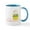 White/Blue Inside, variant on CafePress - Easter Bunny Mugs - 11 oz Ceramic Mug - Novelty Coffee Tea Cup