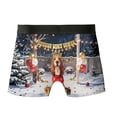 thumbnail image 2 of Happy New Year 2026 Basset Hound Holiday Balloons Party Snow All Over Print Boxer Briefs Underwear for Men Dad Bassets Dog Breed Lovers Gifts Idea - 13018, 2 of 6