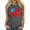 Dark Gray, variant on TDYHUAO Women’s 4th of July Tank Tops Cute Patriotic American Flag Heart Graphic Tees Shirts Sleeveless July Fourth Outfits