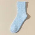 thumbnail image 4 of Socks for Women Men Christmas Soft Fluffy Cozy Slipper Cute Plush Warm Home Sleep Valentine's Day Gifts 2 Pairs Summer Winter Fall Socks, 4 of 4