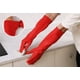 thumbnail image 3 of Vgo 10 pares de guantes para lavar platos, guantes domésticos reutilizables, guantes de cocina, manga larga, látex grueso, limpieza, lavado, trabajo, pintura, jardinería, cuidado de mascotas (talla M, rojo, RB2143) Vhermosa Instrumental Médico, 3 of 8
