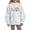 White, variant on Unisex Kids 6th Grade Hoodie Pullover Boys Girls Oversized Lightweight Warm Fleece Hooded Sweatshirt Back to School Outerwear