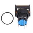 thumbnail image 4 of Button Switch, Silver Contact Momentary Push Switches Kit 24V With Light For Machine Yellow, 4 of 8