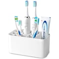 thumbnail image 1 of Toothbrush Holder Multifunctional Electric Toothbrush Holder Wall Mounted Toothb, 1 of 4