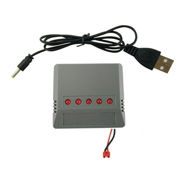 Cargador 5 en 1 para drones - para la serie SYMA X5, puerto USB, portátil - Solución de carga multifuncional