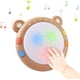 thumbnail image 1 of Juguete musical para bebé 21*20,5*5 cm, tambor musical juguete interactivo para regalo, juegos electrónicos para niños juguetes de iluminación musical, juguete educativo temprano instrumentos musicales para niños Rojo Verde, 1 of 5