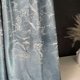 thumbnail image 5 of Classical New Chinese Jacquard Sea Tide Pattern High Precision Curtains Vertical Curtain Curtain with Three-dimensional Texture, 5 of 5